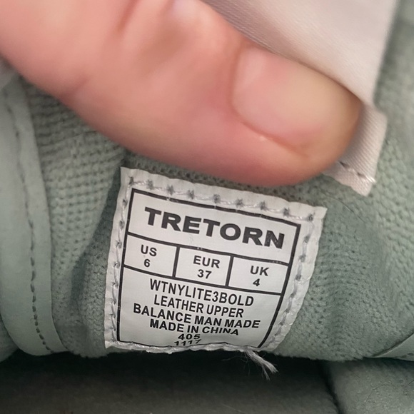 Tretorn NY Lite 3 Mint Green Platform Sneakers - Picture 7 of 9